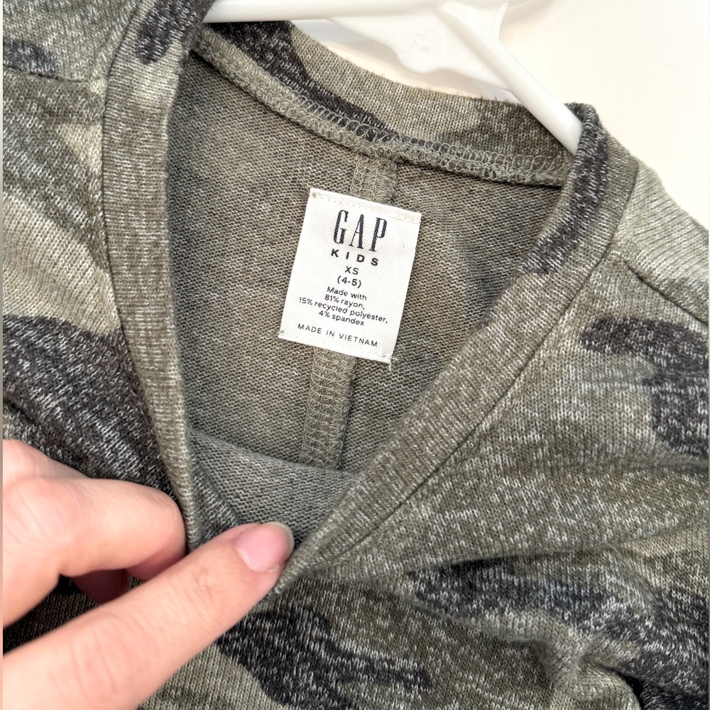 Gap Kids Camo Dress Size XS 4-5